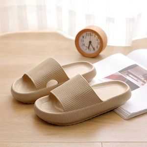 Worn twice Soft Cloud Slides Sandals Pillow Slides, 6.5 in Oat